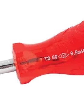 TORNAVİDA DÜZ 5.5*25.MM KRAFT İZELTAŞ ŞEFFAF KIRMIZI