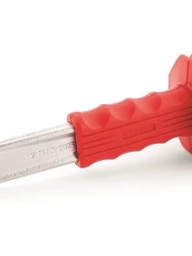 KESKİ KALKAN DÜZ 300 MM İZELTAŞ KORUMALI KIRMIZI