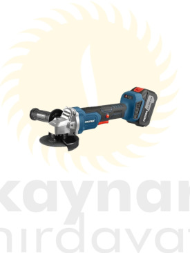 AKÜLÜ TAŞLAMA 115.MM 20.V.4.AMP.DEVİR AYARLI PROTER ÇİFT AKÜ