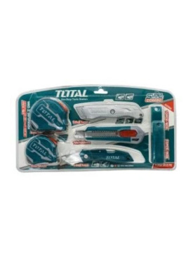 MAKET BIÇAĞI VE ÖLÇÜ ALETİ SETİ 7 PARÇA TOTAL