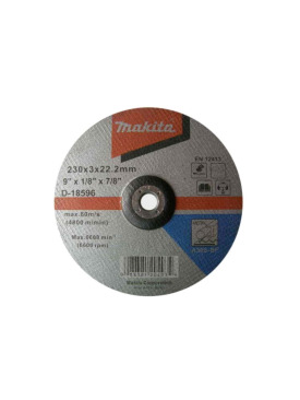 18596D MAKİTA FLEX METAL KESME TAŞI 230*3 BOMBELİ MAKİTA