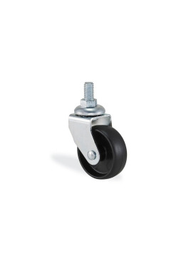TEKER DÖNER 50*20 PVC TABLALI SİYAH İTHAL