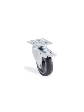 TEKER DÖNER 75*25 TABLALI PVC FRENLİ MTB İTHAL GRİ