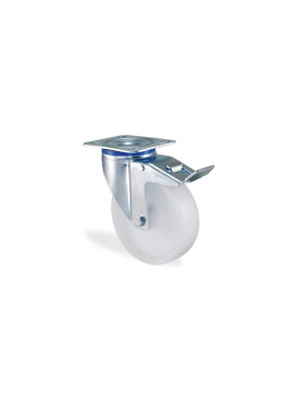 TEKER DÖNER 125*40 POLYEMİT FRENLİ MMB KAMA