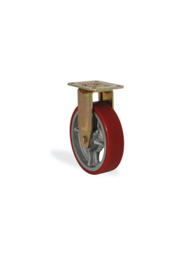 TEKER SABİT 150 MM DÖKÜM POLİÜRATAN KAPLI DOR KAMA