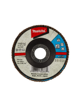 27062D MAKİTA FLAP DİSK ZIMPARA MAKİTA 115*120 KUM