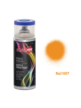 SPREY BOYA 400.ML KROM SARI AKRİLİK RAL 1007 AMBRO-SOL İTALY