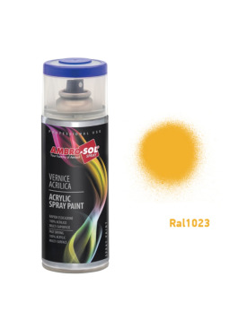 SPREY BOYA 400.ML TRAFİK SARI AKRİLİK RAL 1023 AMBRO-SOL İTALY