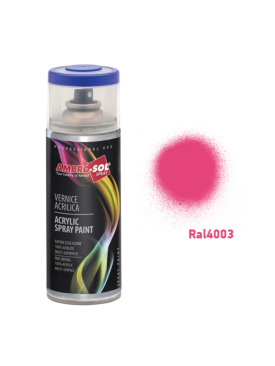 SPREY BOYA 400.ML PEMBE AKRİLİK RAL 4003 AMBRO-SOL İTALY