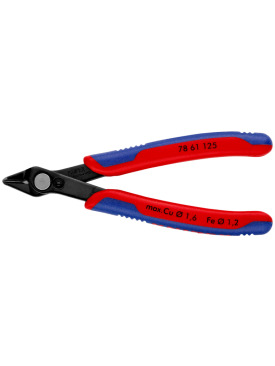 KNIPEX 78 61 125 Yan Keski Kırmızı Lacivert 125 mm