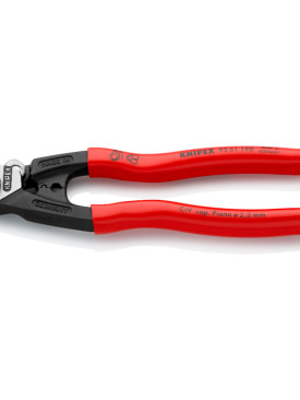 KNIPEX 95 61 190 Çelik için Tel Kesme Makası Dövülmüş 190 mm