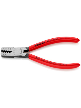 KNIPEX 97 61 145 A Papuç Sıkma Pensesi (Kablo Yüksükleri için) 145 mm