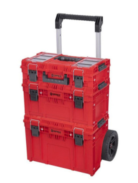 TAKIM ÇANTASI QBRİCK SYSTEM PRIME SET 1 RED ULTRA HD 390x425x773 MM 3 KATLI KIRMIZI TEKERLİ BOYA TAB HED FB13B