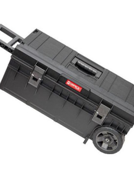 TAKIM ÇANTASI QBRİCK SYSTEM ONE LONGER BASİC 605x405x345 MM ÇEKME KOLLU TEKERLİ SİYAH 