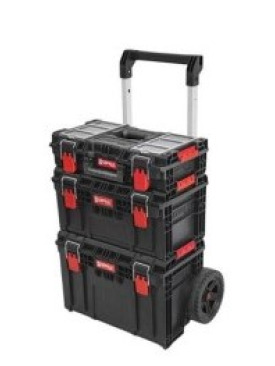 TAKIM ÇANTASI QBRİCK SYSTEM PRİME SET 1 ÇEKME KOLLU TEKERLİ SİYAH ID-500 C MATKAP HEDİYELİ