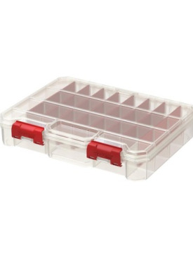 TAKIM ÇANTASI QBRİCK COMPACT ORGANİZER L TRA 290x220x54 MM ŞEFFAF 24 BÖLMELİ 